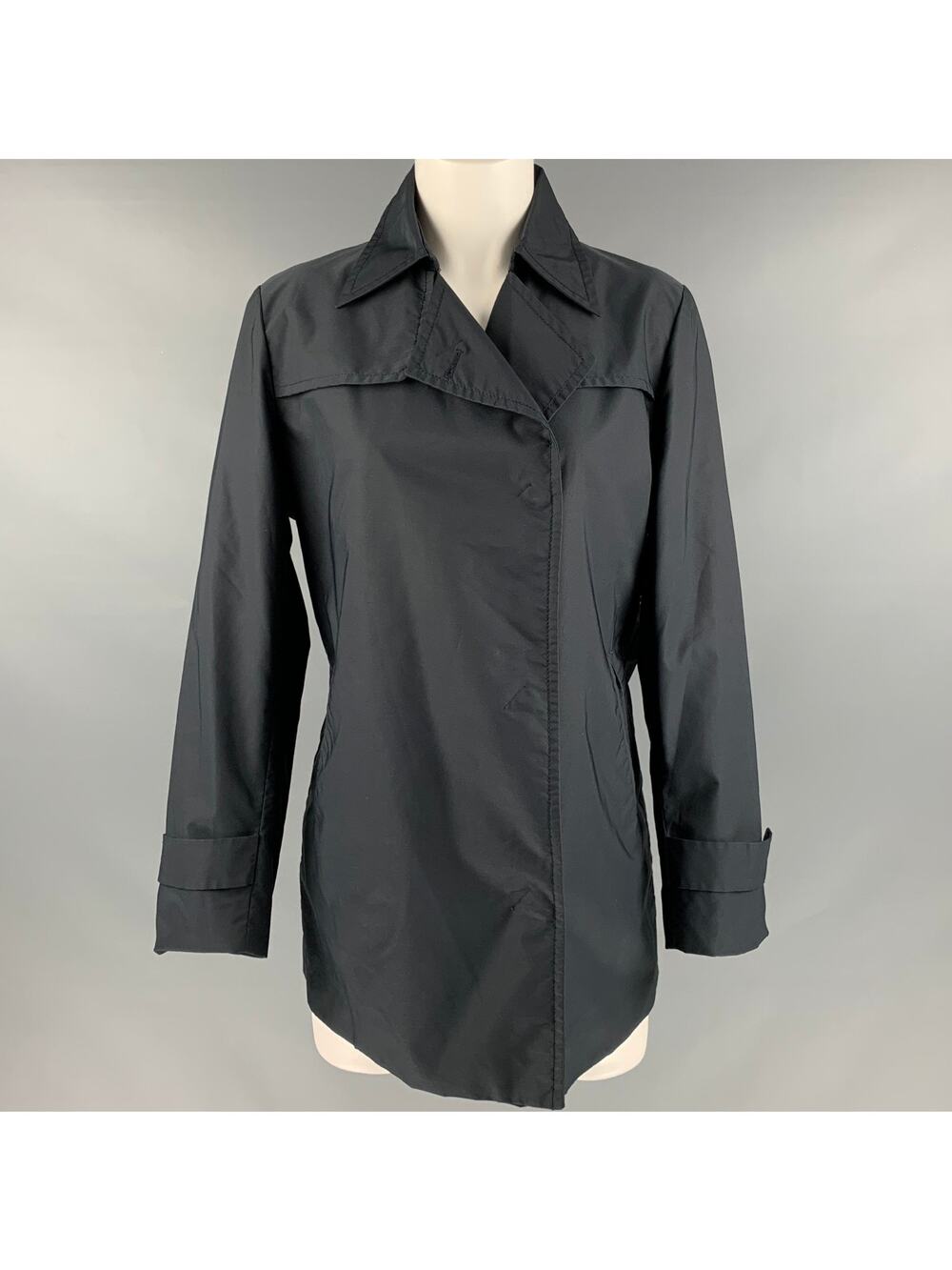 CoSTUME NATIONAL Size 6 Black Polyester Blend Jacket
